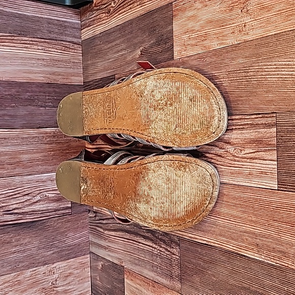 Miya Bedstu Black/ Grey Ankle Sandles. - Picture 9 of 9